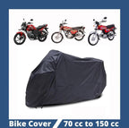 Parachute Bike Cover - For 125 CC , 110 CC , 100 CC , YBR , 70cc - Universal