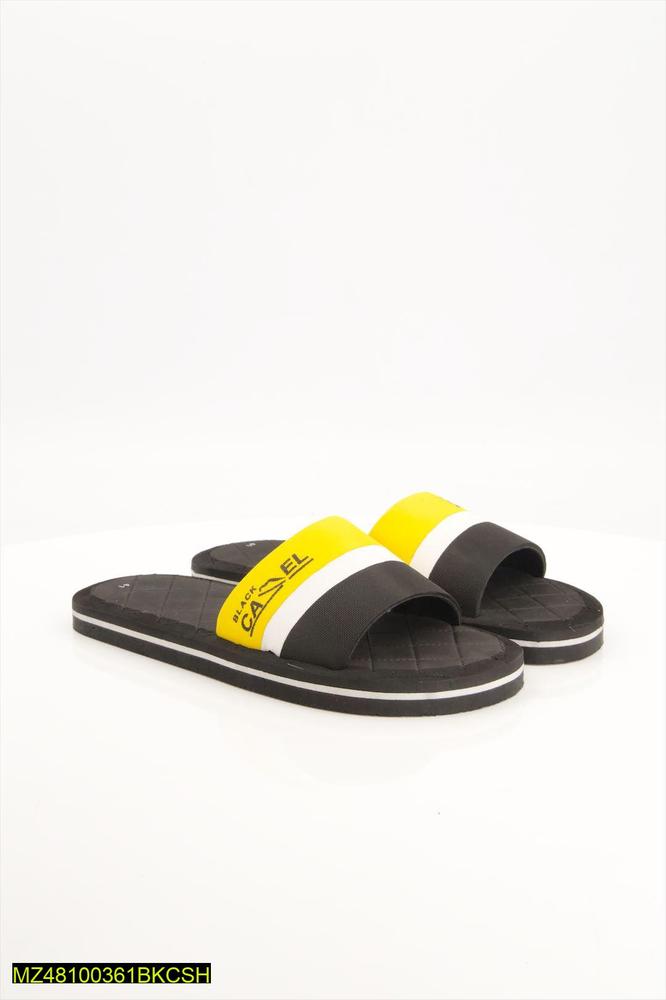 Yellow Classy Comfort Slides / Slippers