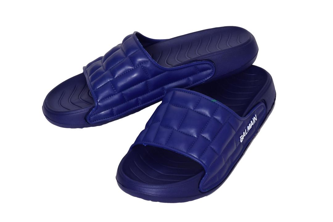 Casual Men's Blue EVA Slides / Slippers - Balmain Blue